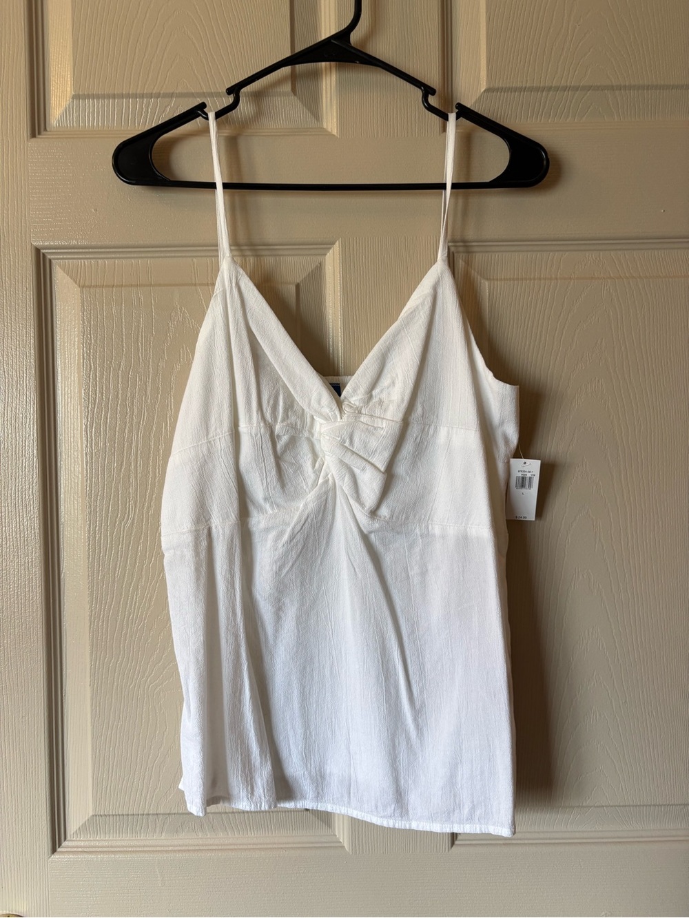 NWT Old Navy White Twist-Front Camisole